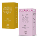Perfume Amakha Paris Fortune 521 Vip Rose  Amakha Paris Kit