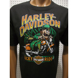 Playera Harley Davidson (luck Fink)