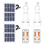 Lâmpada Camping Solar Remote Control Indoor Ip65 Lâmpada Led