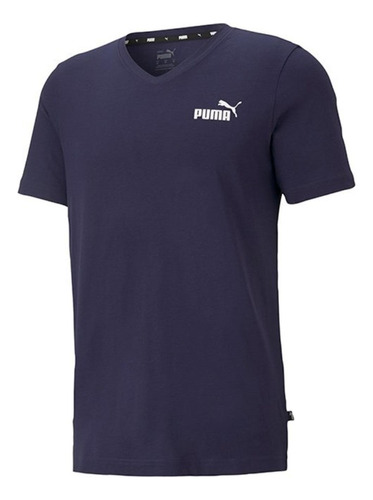 Playera Puma Ess V Neck Para Hombre 586737-06