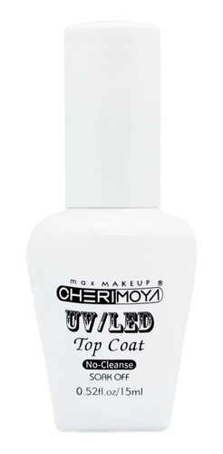 Top Coat Esmalte Semipermanente Uv Led Cherimoya