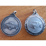 2 Medallas Antiguas Auto Coupe Rutero Tc - Precio X Ambas