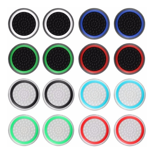 Kit 2 Grips Analógico Controle Ps3 Ps4 Ps5 Xbox Nintendo