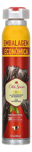 Kit C\4 Desodorante Old Spice Lenha 200 Ml 