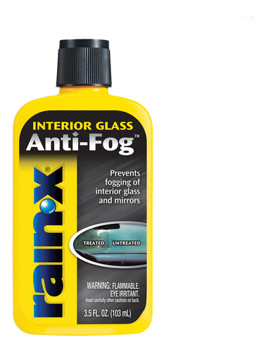 Líquido Tratamiento Antiempañante Para Vidrios 103ml Rain-x