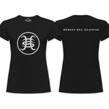 Playera Asiluetada Héroes Del Silencio Enrique Bunbury