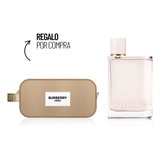 Set Perfume Mujer Burberry Her Edp 100 Ml + Large Pouch