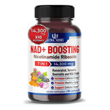 Suplemento En Cápsula Ultra Herbs  Nad+ Booster Nicotinamide Riboside En Frasco De 100g 90 Un