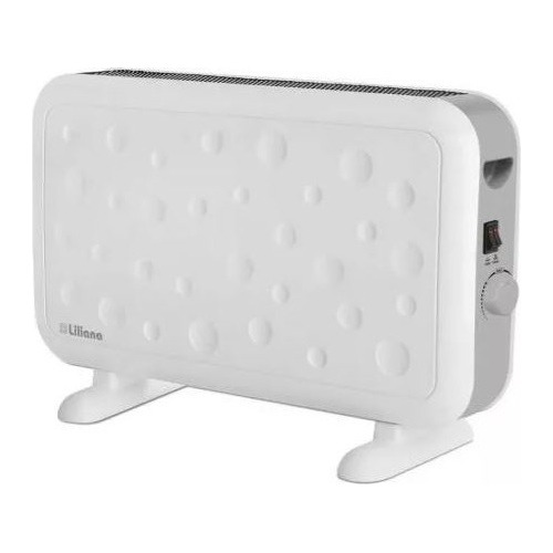 Calefactor Eléctrico  Convector Liliana Cng17  Blanco Y Gris