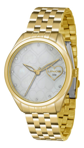 Relógio Lince Lrg4345l B1kx Funny Feminino Branco - Refinado