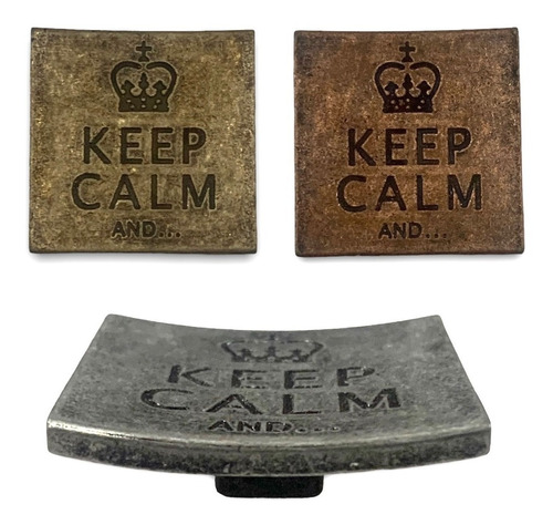 Tirador Manija Keep Calm Mueble Cajon X 10 Unidades A-store