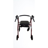 Andador Adultos Plegable/ruedas/asiento /frenos/bolsillo