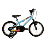 Bicicleta Masculino Criança Aro 16 Cor Azul Baby Boy Athor
