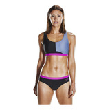 Malla Speedo Hydractive 2p Mujer Natación Negro