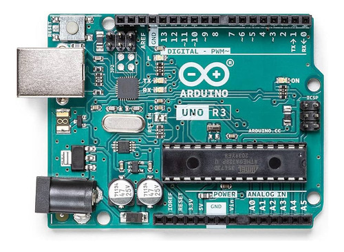 Arduino Uno R3 Microcontrolador A000066 - Original Italiano