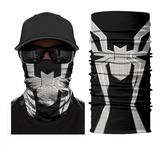 Bandana Bufanda Deportiva Aire Libre Hombre Araña Negro