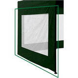 3 Paredes Cobertor Ventana Gazebo De 3x3m Tela Impermeable