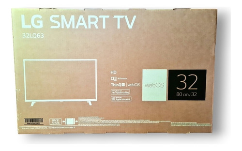 Led 32 LG 32lq63 Hd Smart Tv Active Hdr Web-os
