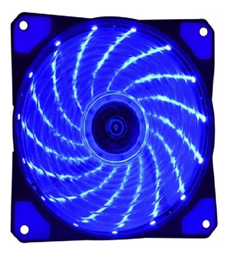 Ventilador Naceb Na 0920a 120mm 1200 Rpm Azul 15led /v /vc