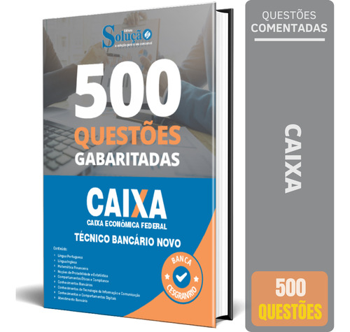 Caderno De Questões Caixa - Técnico Bancário Novo