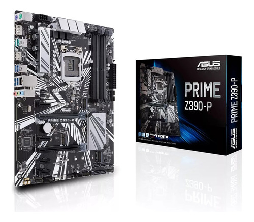 Placa-mãe Asus Para Intel Lga 1151 Atx Prime Z390-p Ddr4