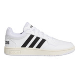 Tenis Lifestyle adidas Hoops 3.0 Low - Blanco