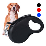 Collar Correa Retráctil Automática Para Perro Mascotas 5 Mts