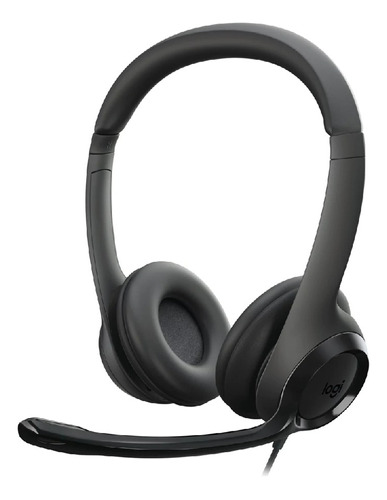 Auricular Logitech H390 Con Microfono Negro