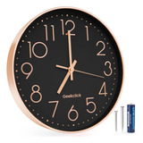 Geekclick Reloj De Pared De 12 Pulgadas [batera Incluida], R