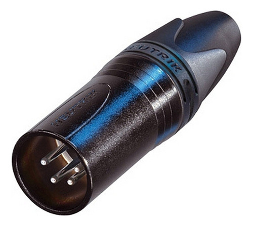 Conector Neutrik Xlr Macho 4p Xx Contactos Plata Nc4mxx-bag