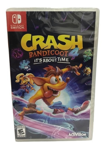 Crash Bandicoot 4 It's About Time Nintendo Switch Fisico