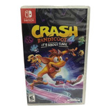 Crash Bandicoot 4 It's About Time Nintendo Switch Fisico
