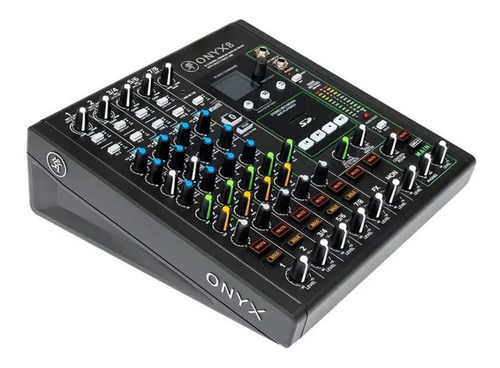 Consola Mixer 8 Canales Mackie Onyx8 Analógica Usb Sd Bt