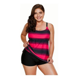 Tankini Bicolor Tallas Grandes L Xl