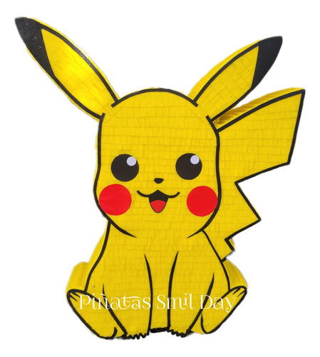 Piñata Pikachu 60cm Alto