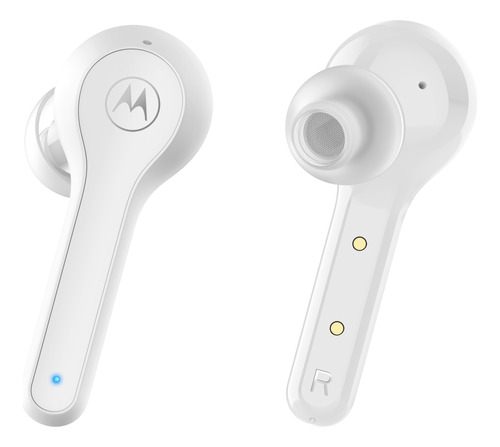 Fone Bluetooth Motorola Moto Buds 85, A Prova D'agua Branco