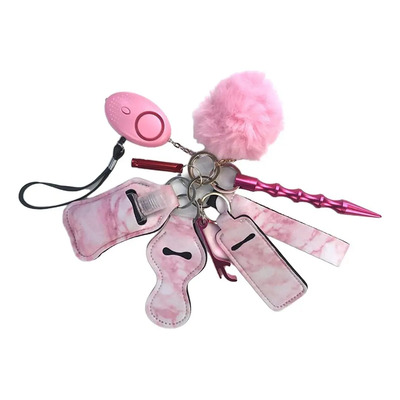 Dan&dre 10 Pcs Alarma Personal Llavero Keychain De