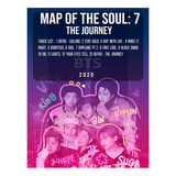 Poster Papel Fotografico Bts Map Of The Soul Journey 45x30