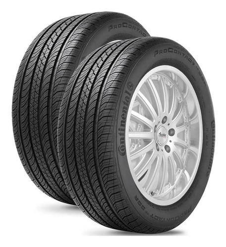 Paquete 2pz Continental 195/65r15 Procontact Tx 91h