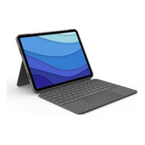 Funda Teclado Logitech iPad Pro 11 2021 1ra-3ra Gen Gray