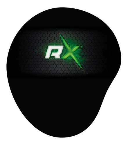 Mouse Pad Gamer Pro Gel Reptilex Rx0055 / Tecnocenter Color Negro