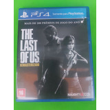 Jogo The Last Of Us Remasterizado Ps4 Midia Física Original 