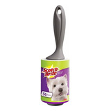 Rodillo Quita Pelos Y Pelusas Mascotas Scotch Brite 3m X12u