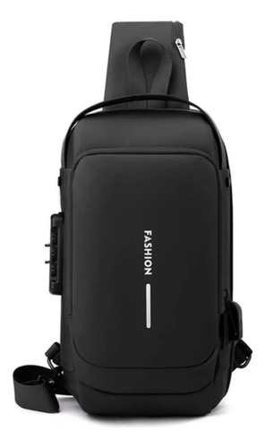 Mochila Bolso Bandolera Impermeable Antirrobo Con Usb