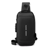 Mochila Bolso Bandolera Impermeable Antirrobo Con Usb