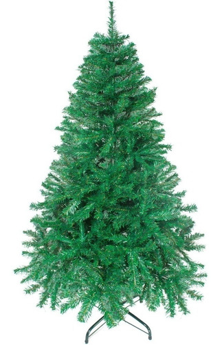 Arbol Navidad Pino Navideño 1.60 M Pachon Frondoso Jardimex Color Verde