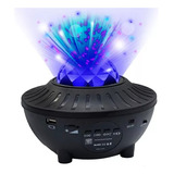 Proyector Luces Led Estrellas Galaxia C/ Parlante Bluetooth