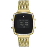 Relógio Feminino Technos Trend Dourado - Aço Mesh, Digital