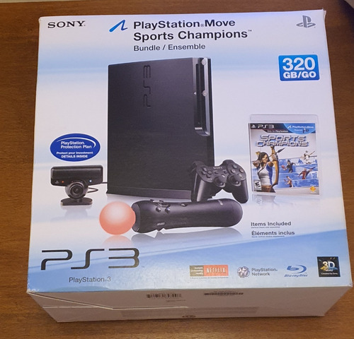 Play Station 3 + Joysticks + Move + Juegos