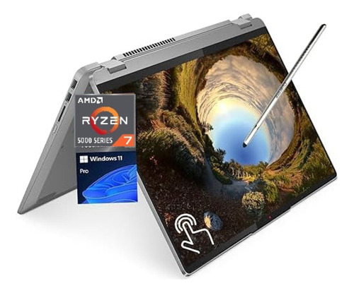Portatil Lenovo Flex 5 Touchscreen Fhd Ryzen 7 16gb 500ssd